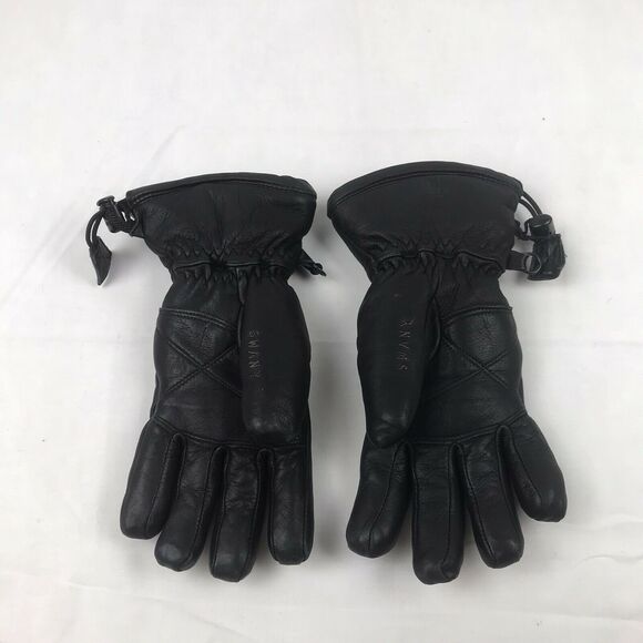 swany leather ski gloves womans xs -s preowned - Picture 3 of 7